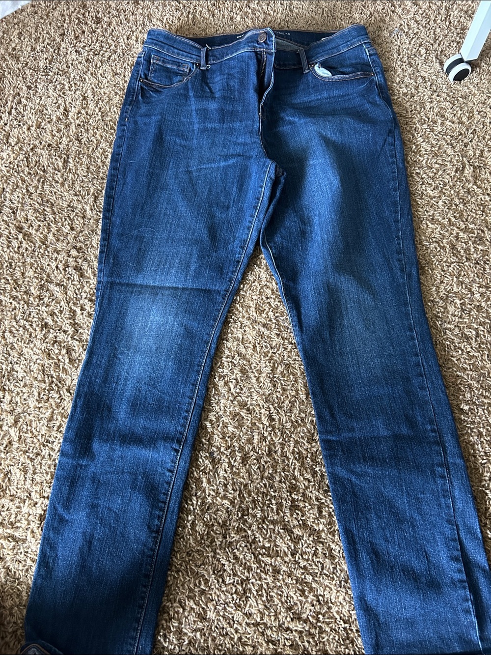 Old Navy Women's Dark Blue Skinny Jeans